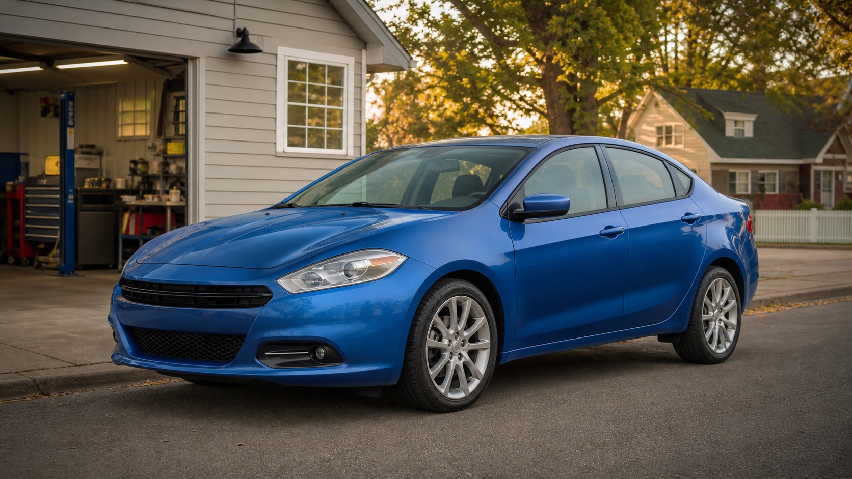 Compact sedan used for Dart archive news and technical articles.