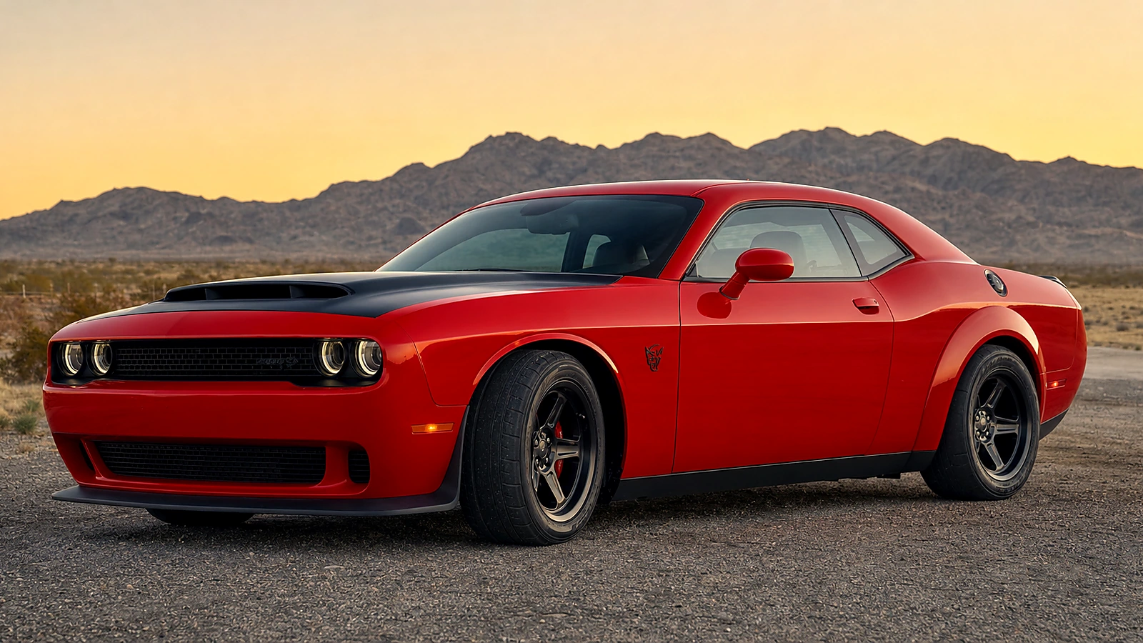 Dodge Challenger Hellcat ADR was spotted by photo spies