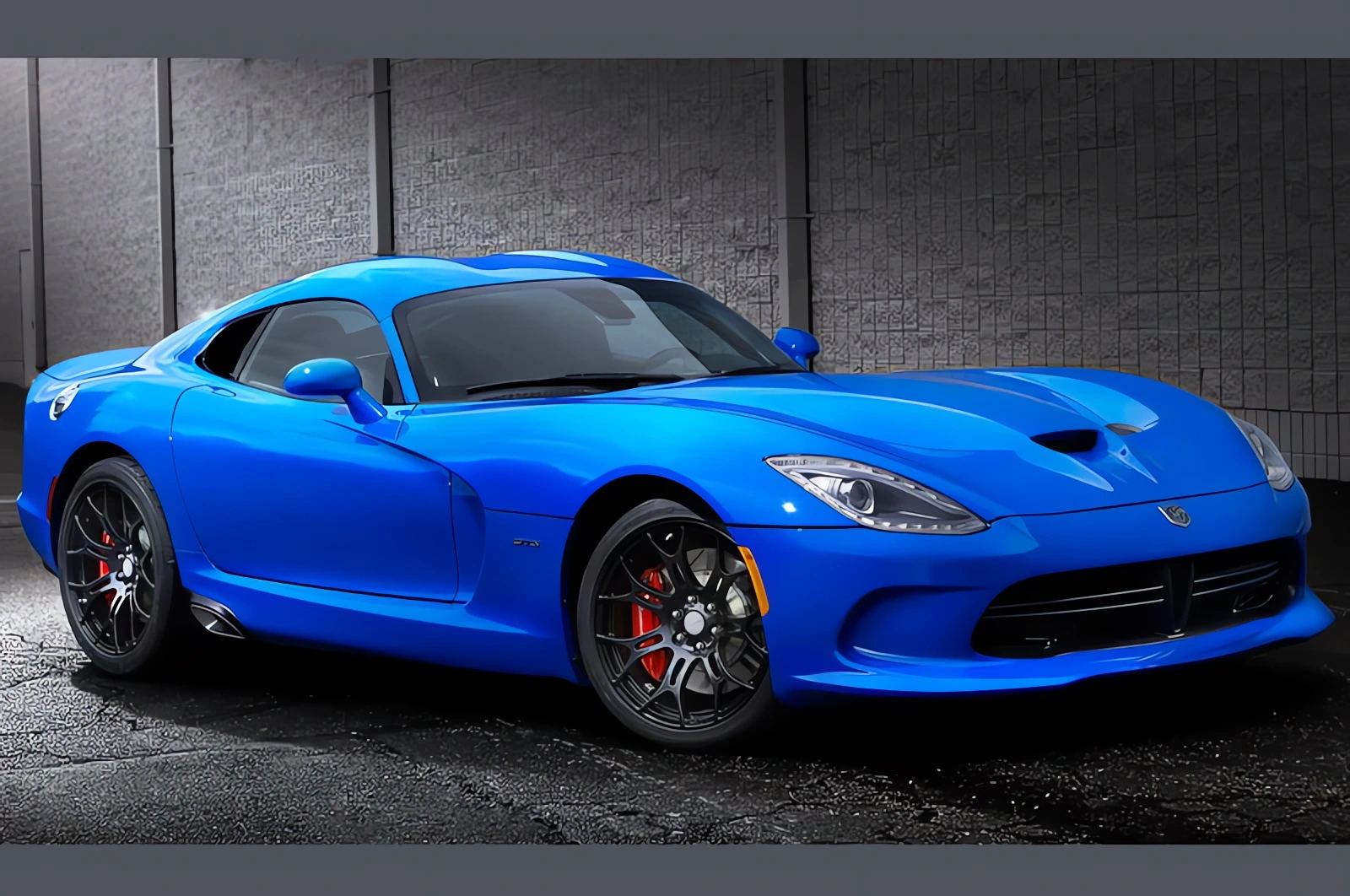 2015 The new extreme and powerful Dodge Viper SRT sport car