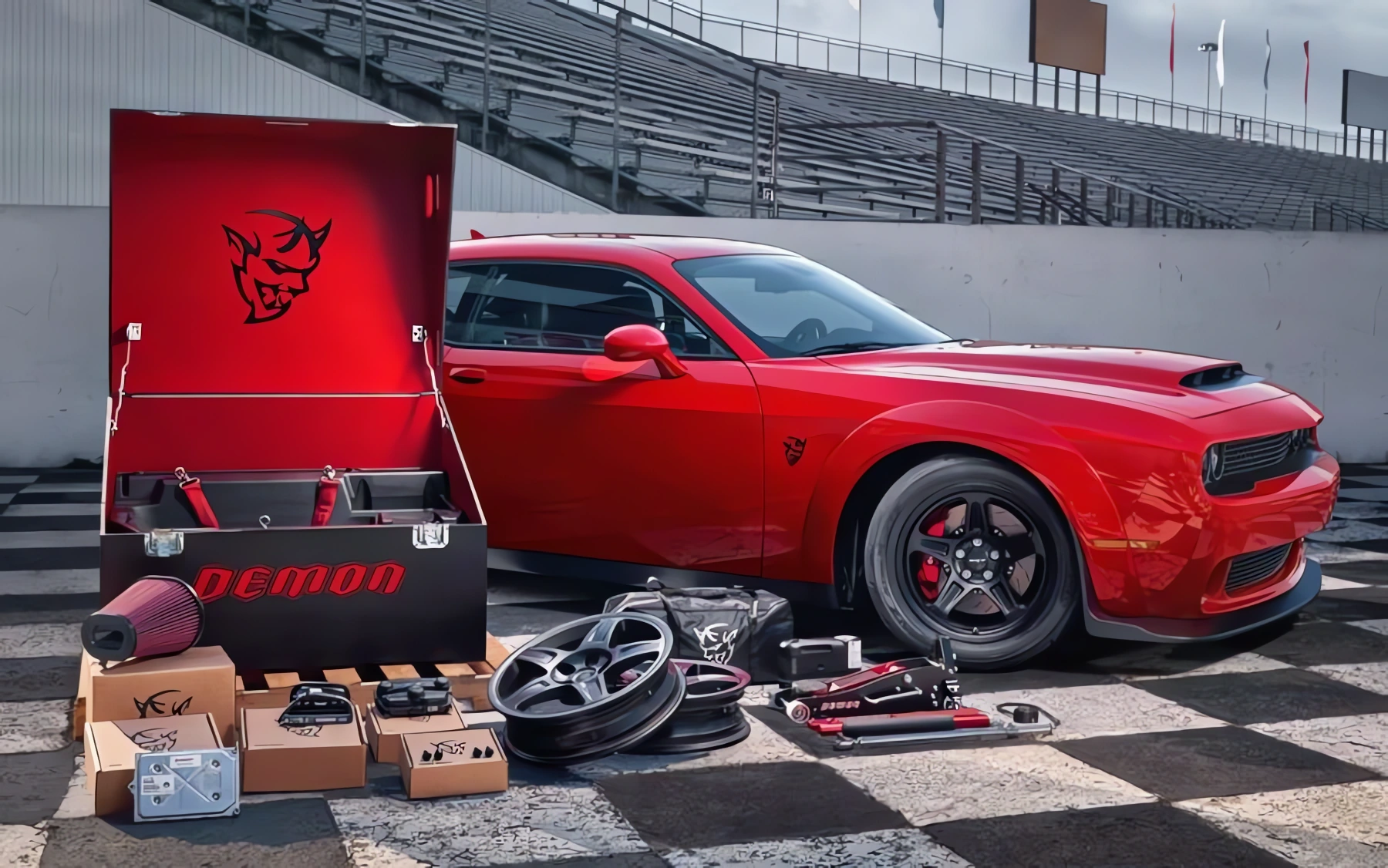 2018 Dodge Challenger SRT Demon sports car of the future, photo gallery - restored article image 10