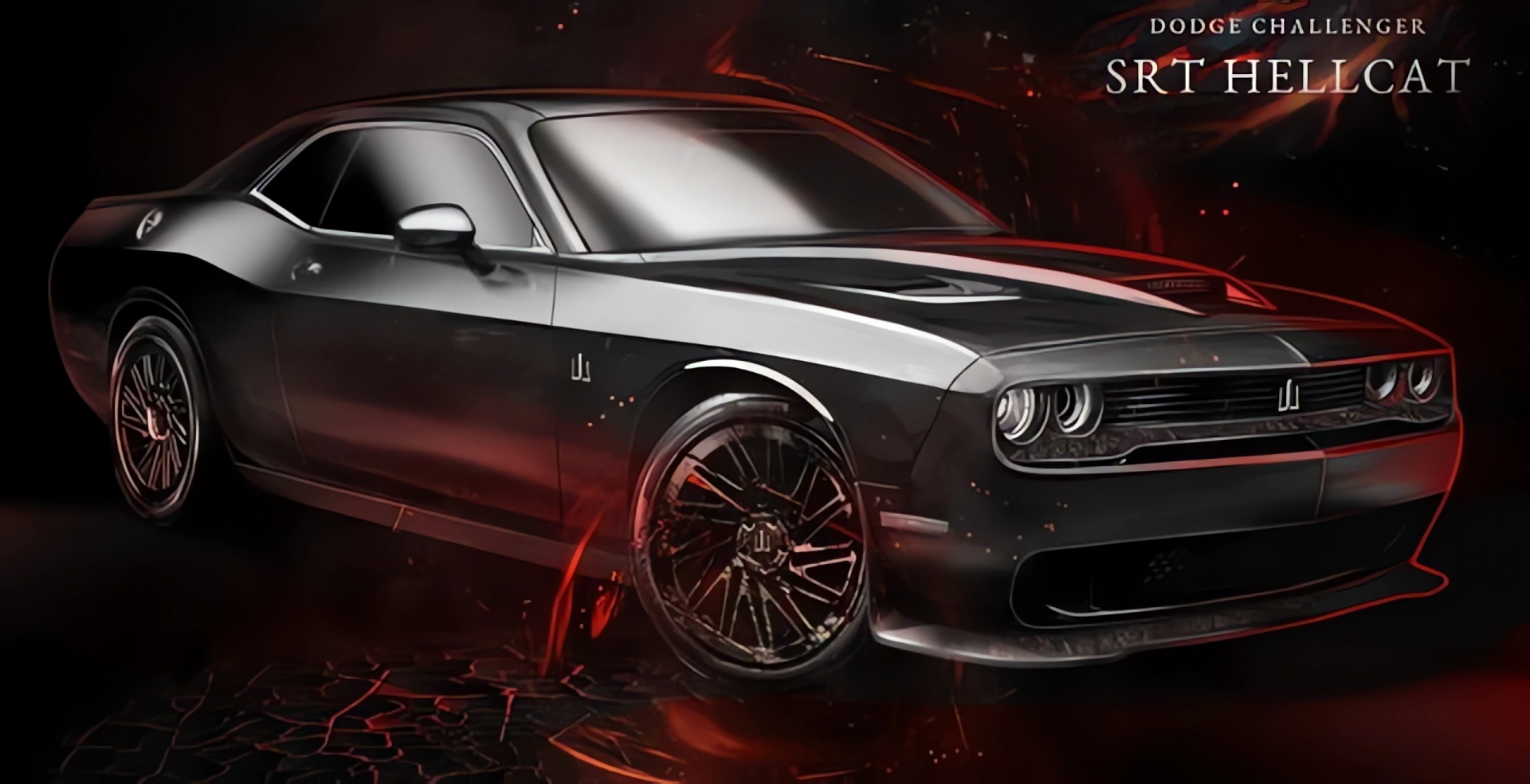 Carlex Design tuning studio worked on the interior of Dodge Challenger SRT Hellcat