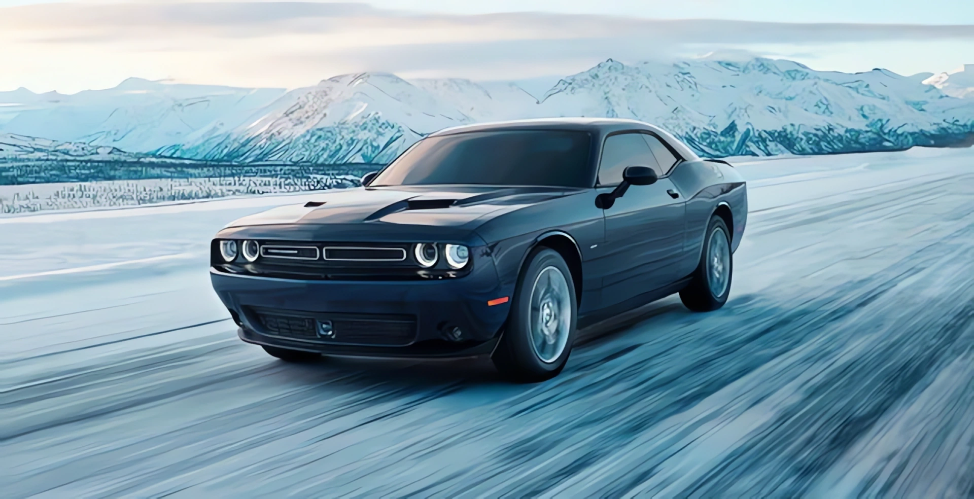 Dodge Challenger GT received an AWD but get rid of V8 engine (part 1)