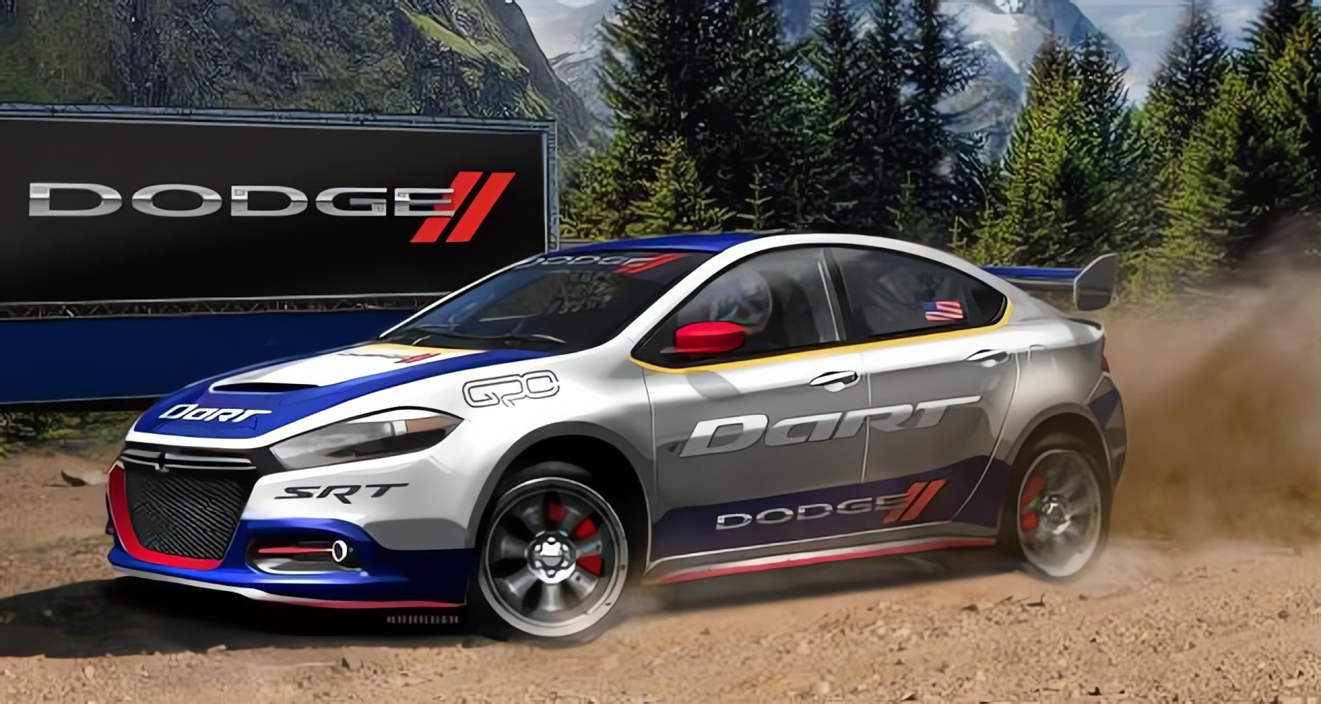 Dodge Dart 2013 at RallyCross Cahampionship of 2012