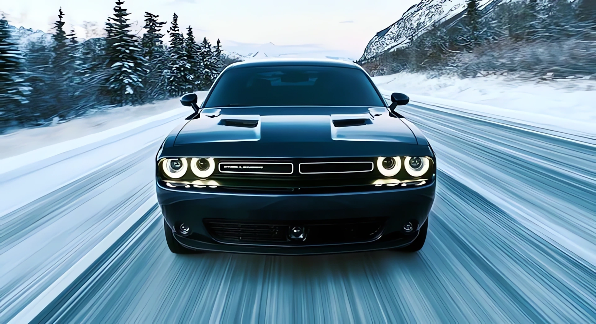 Four-wheel drive Dodge Challenger