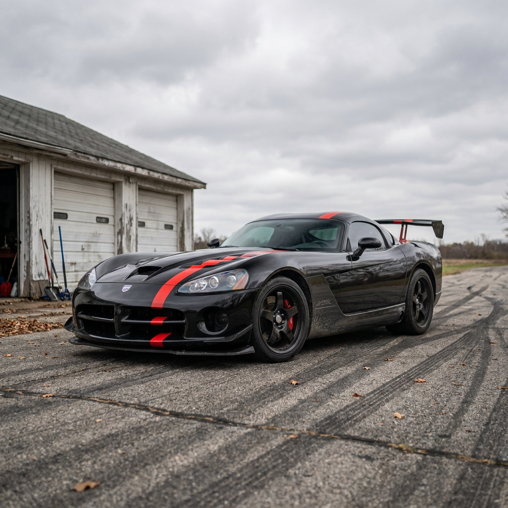 Pre-owned Dodge Viper inspected before purchase