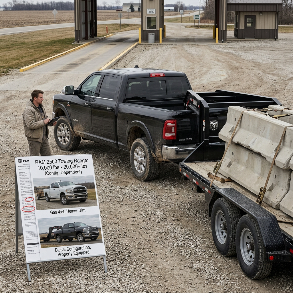 RAM 2500 towing capacity - hybrid
