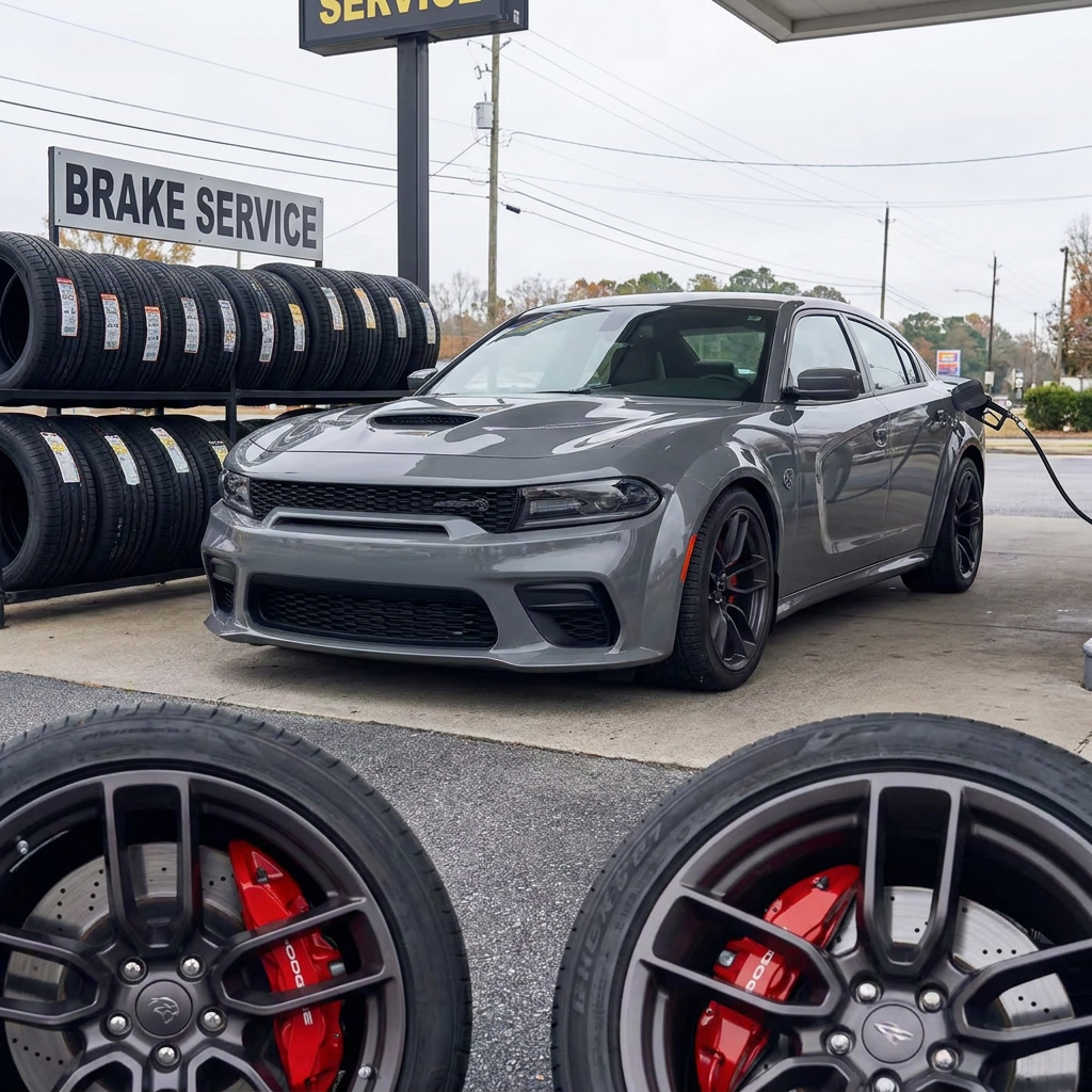 Running costs: fuel, tires, brakes, and insurance on a Dodge Charger Hellcat